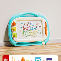 移动端：知贝 LS-89 儿童磁性画板（特惠款 湖绿色 2笔3印章1画册1工具）