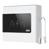 璞勒 净水器厨下式600G大通量800G零陈水RO反渗透净水器家用直饮机10寸通用滤芯远大