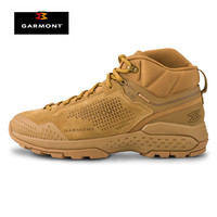 嘎蒙特（GARMONT）意大利garmont噶蒙特新款户外靴绒面登山鞋作训透气作战靴 中帮防水 棕色