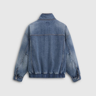  Gap/盖璞 logo刺绣 女士牛仔外套