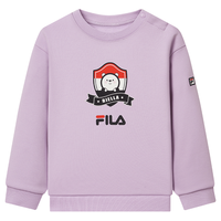 FILA 【加绒】女婴幼童（80-100）女童冬季保暖针织套头衫卫衣