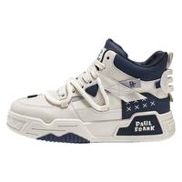 大嘴猴 高帮板鞋男2025冬季加绒保暖棉鞋休闲马丁鞋东北雪地靴