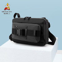 稻草人 防泼水 男士单肩包