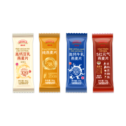 德加乐 自律燕麦片高钙豆乳燕麦5红元气营养早餐独立小包1260g