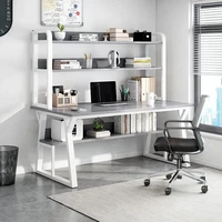 LISM 电脑桌书桌书架组合一体学习桌写字桌