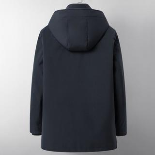 雅鹿 【90鹅绒】冬季可脱卸羽绒内胆保暖连帽舒适休闲男式羽绒服