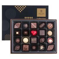 歌斐颂纯可可手工巧克力表白礼盒  20粒手工