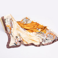 达芬奇密码 女士缎面丝巾（拍2件32）