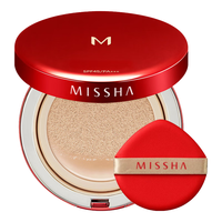 MISSHA 谜尚 魅力莹润无暇气垫粉凝霜 #21号 红色限量版 15g+替换装15g*2