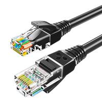 SAMZHE 山泽 SH-1005 超五类CAT5e 百兆网线 黑色 0.5m