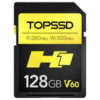  TOPSSD/天硕 UHS-II双芯 V60高速存储 SD卡  128GB