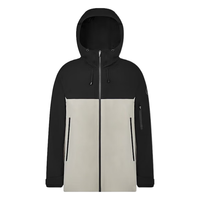 波司登（BOSIDENG）谷爱凌同款冲锋衣鹅绒羽绒服短款男女同款90绒三合一登山外套 忍冬绿 黑色434A 165/88A