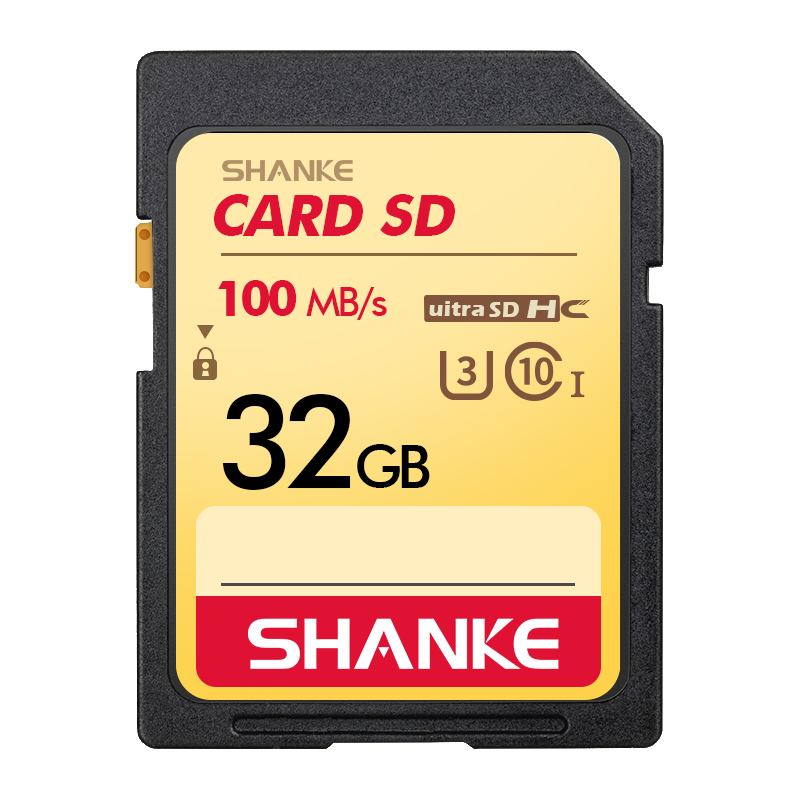  SHANKE/闪客 高速SD卡100M/S U3 相机内存卡  32GB