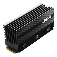 JEYI 佳翼 M.2固态硬盘散热器 M2导热散热片SSD2280盔甲nvme散热马甲 冰川之恋-M2