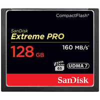 闪迪 Sandisk 至尊超极速系列 Extreme PRO CF存储卡 128GB(UHS-III)