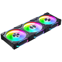 PHANTEKS 追风者 D30 RGB 120mm 机箱散热风扇 积木黑 三联包 反向款