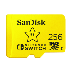 闪迪 SDSQXAO-256G-ZNCZN 超级马里奥款 microSD-存储卡