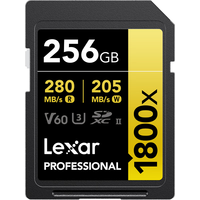 Lexar/雷克沙 高速4K SD卡 256GB