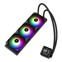  Segotep/鑫谷 智能数显 水冷CPU散热器 数显屏 三相九级马达 陶瓷轴承 多平台金属扣具