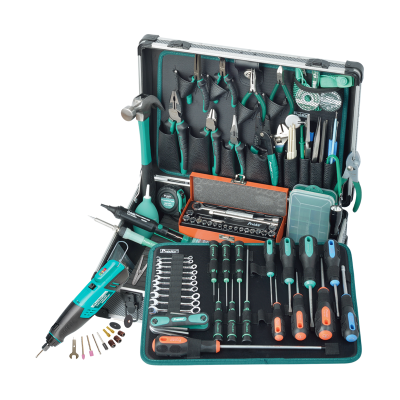 宝工（Pro'sKit）PK-1990H工具套装多功能家庭电工电讯维修 电子工具组(97件)