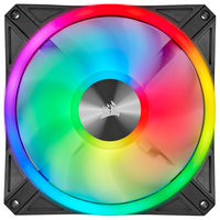 美商海盗船 QL140 RGB 140mm 机箱散热风扇 单个装