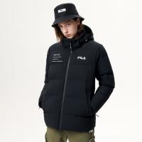 保暖服饰、超V会员：FILA 情侣款羽绒服 F51M549997ABK