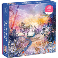 GALISON 冬夜星空拼图1000片 益智玩具休闲游戏男女孩