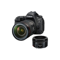  Canon/佳能 人像双镜头 全画幅单反相机+24-105镜头+50 1.8镜头+256G卡+炭纤维三脚架  双镜头套机 24-105mm,50mm F1.8