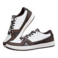 准者 男鞋薄底板鞋舒适轻运动黑色百搭休闲鞋经典简约鞋子小白鞋