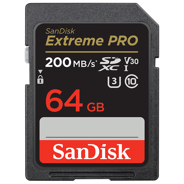 闪迪 4K高清 SD相机内存卡  64GB