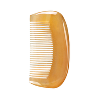 Lacasa 优家 UPLUS 密齿迷你便携牛角梳 减少静电按摩梳直发顺发梳造型梳男女