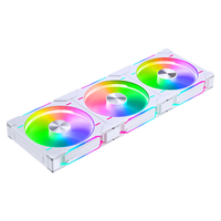 PHANTEKS 追风者 D30 RGB 120mm 机箱散热风扇 积木白 三联包 正向款