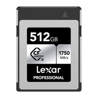 Lexar 雷克沙 SILVER系列 CF存储卡 512GB(1750MB/s)