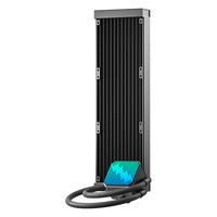 酷凛(IDCOOLING )雪界DX360 无风扇版 一体式CPU水冷散热器 高性能厚排 适用LGA1700/1200/AM4/AM5