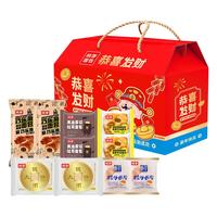 桃李面包新年大礼包酵母面包黄油厚切吐司恭喜发财年货礼盒装tk