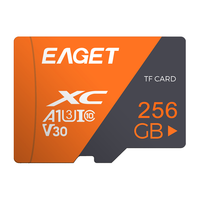 忆捷 T1 橙灰版 Micro-SD存储卡 256GB（UHS-I、V30、U3、A1）