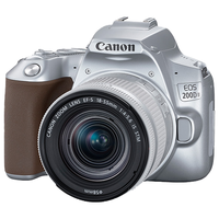  Canon/佳能 EOS系列 EOS 200D II 便携 单反相机  单镜头套机 18-55mm 黑色