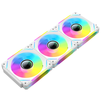  京品鹿 无线拼接 机箱风扇 无线拼接 ARGB神光同步 PWM温控制器 集线  水冷