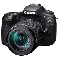 佳能(Canon) EOS 90D 中端单反相机 家用旅游单反相机4K高清视频90D 佳能90D+18-135 STM中长焦镜头(优选) 高级套餐(128G卡+电池+相机包+三脚架)