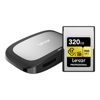 雷克沙（Lexar）320GB Cfexpress Type A存储卡 VPG 400视频等级 8K超清录制 读900MB/s 多重防护