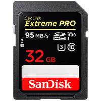 闪迪 Sandisk (  )相机内存sd卡 高速储存卡 佳能内存卡尼康索尼富士sd 4K视频 32G sd卡SDHC读速95Mb/s 型号：M6/200D二代 m200 5D3 R5