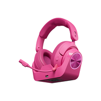 VGN 周听Pro max 头戴式电竞耳机三角洲游戏fps吃鸡听声辨位降噪四模无线电脑蓝牙游戏耳机 周听 黑色