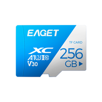 EAGET 忆捷 T1 MicroSD存储卡 256GB（UHS-I、V30、U3、A1）