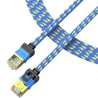 AUCAS 奥卡斯 AC71FP 七类CAT7 万兆网线 15m 天空蓝