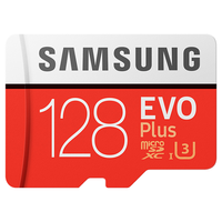 SAMSUNG 三星 EVO Plus系列 Micro-SD存储卡 128GB（UHS-I、U3）