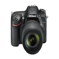 尼康（Nikon）D7200单反相机中端高清旅游照相机带WIFI港版后封港版入门 尼康D7200尼康105MM 套餐一