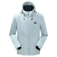 LONSDALE 龙狮戴尔户外防泼水软壳衣夹克男女同款休闲加绒保暖防水连帽外套