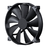 PHANTEKS 追风者 F200SP 全黑 大风量版 20厘米机箱散热风扇 4Pin PWM(大风量/液压轴/30mm加厚/低噪/减震垫)