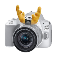  Canon/佳能 便携 单反相机 18-55套机  单镜头套机 18-55mm 白色
