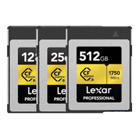 Lexar/雷克沙 支持拍摄8K视频 CFE卡 128GB